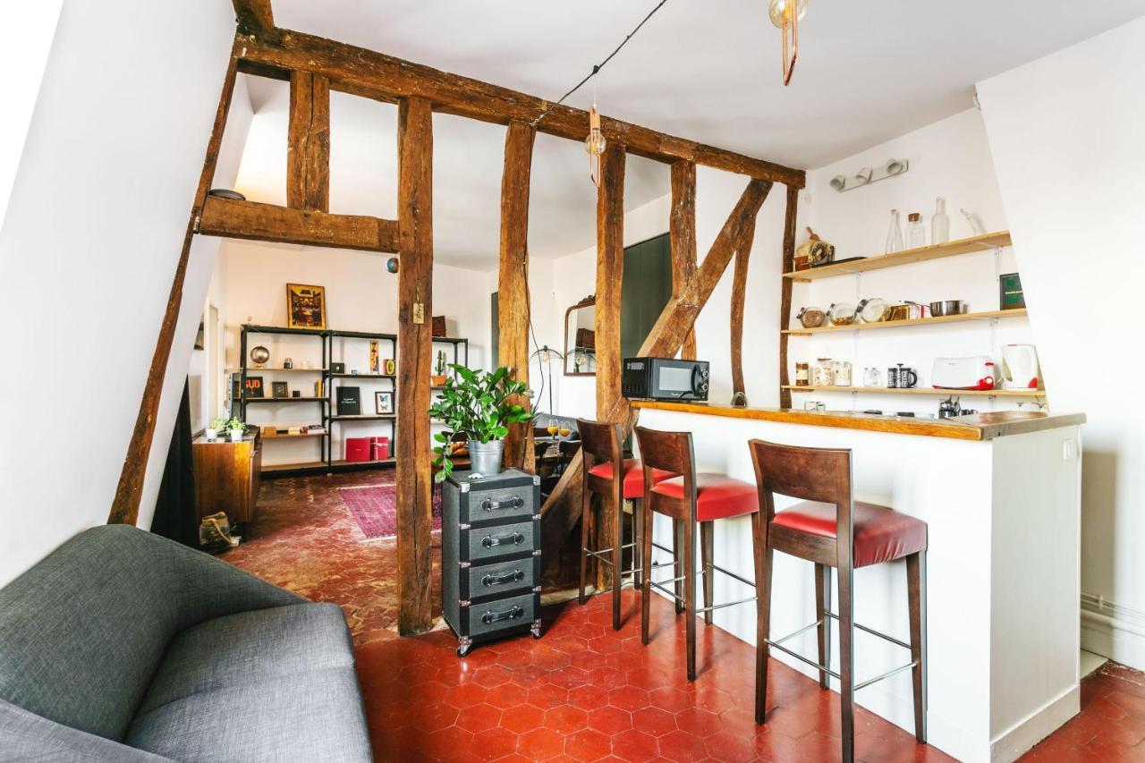 Montorgueil Area Paris Center City Apartment Exterior photo